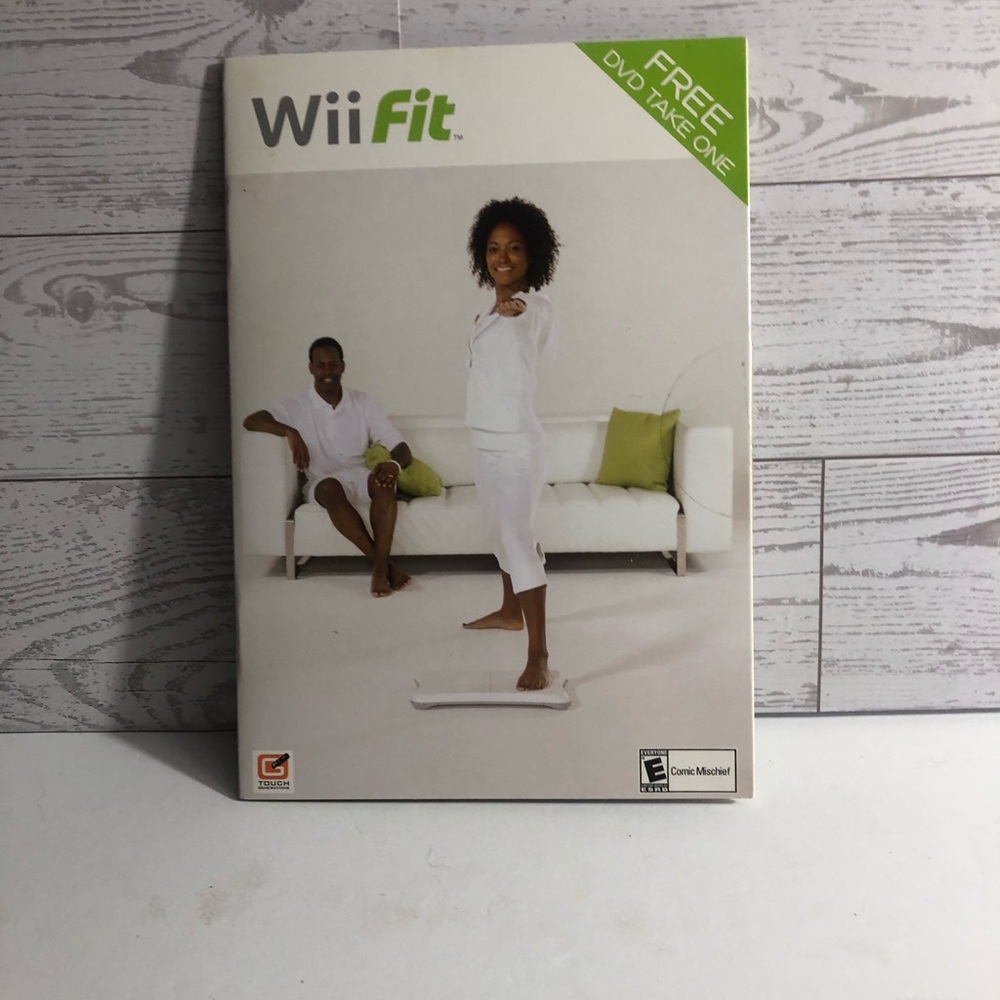 Nintendo Wii Fit Promo Promotional DVD & Booklet